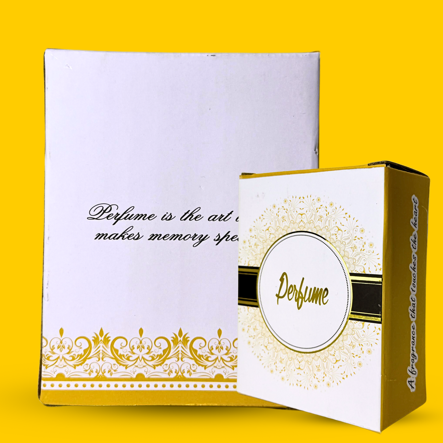 Standard 50ml Empty Perfume Box – Smart, Secure & Elegant | AM Fragrances