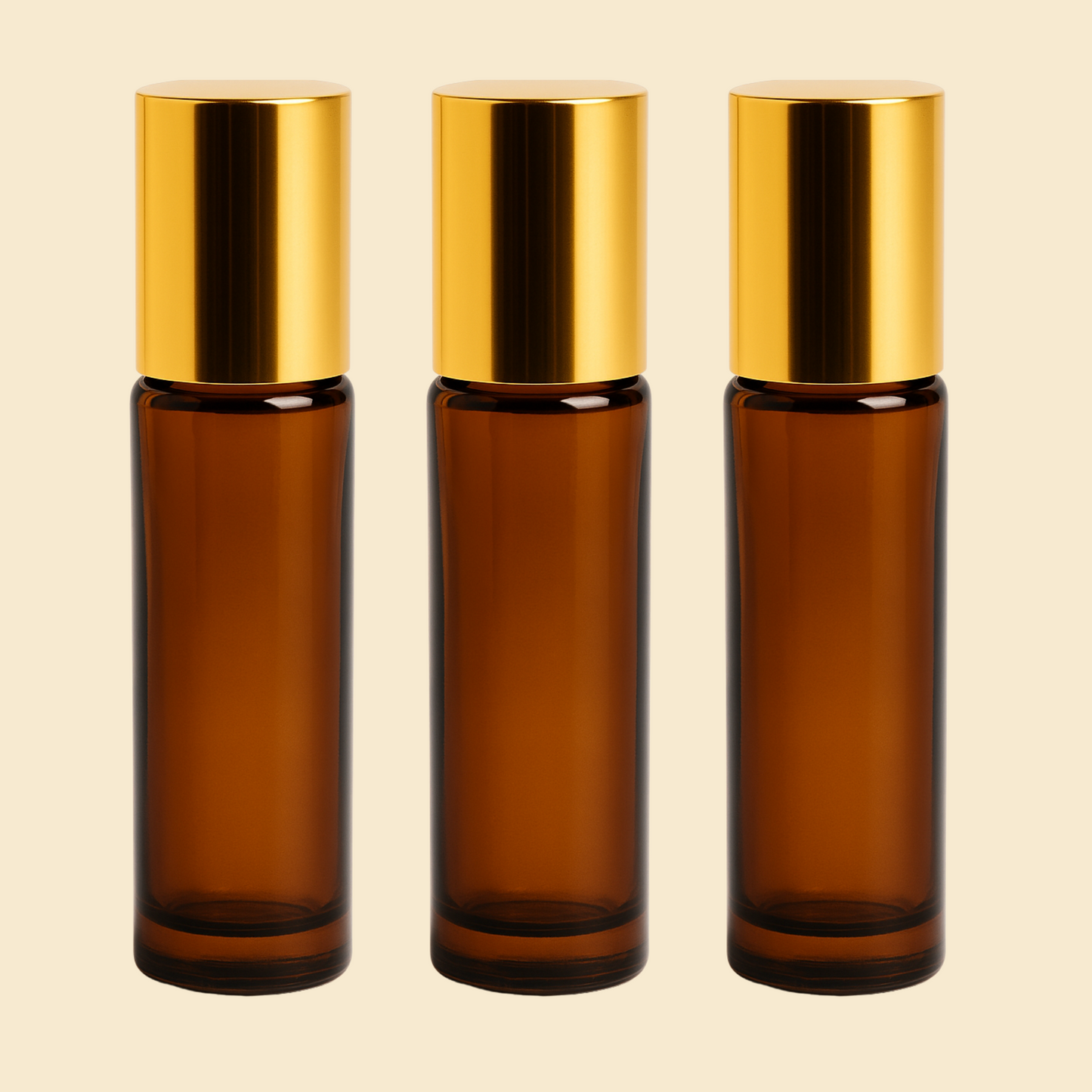 6ml Amber Attar Bottle โ Refillable Empty Bottle for Fragrance Oils