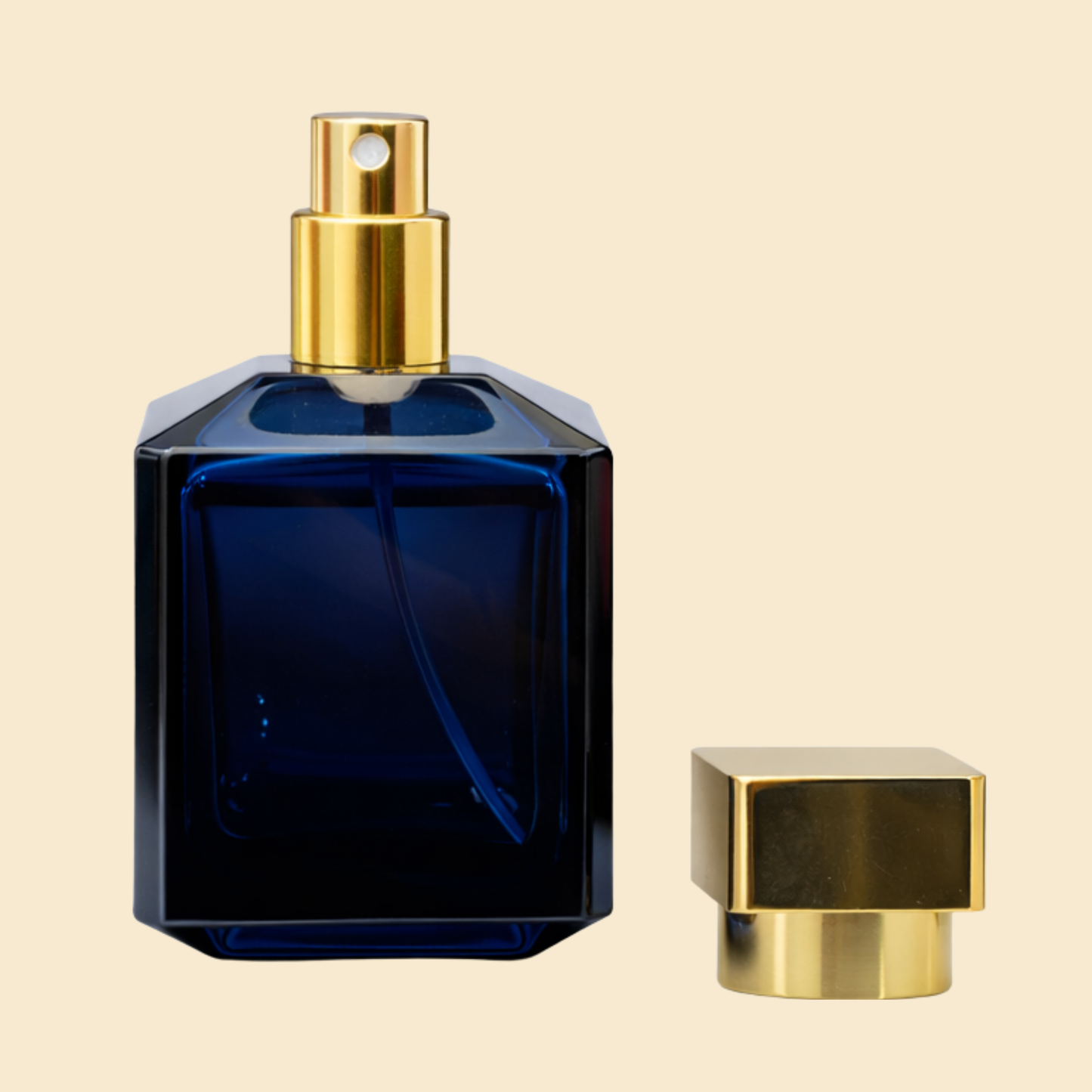 50ml MFK Style Purple Glass Perfume Bottle