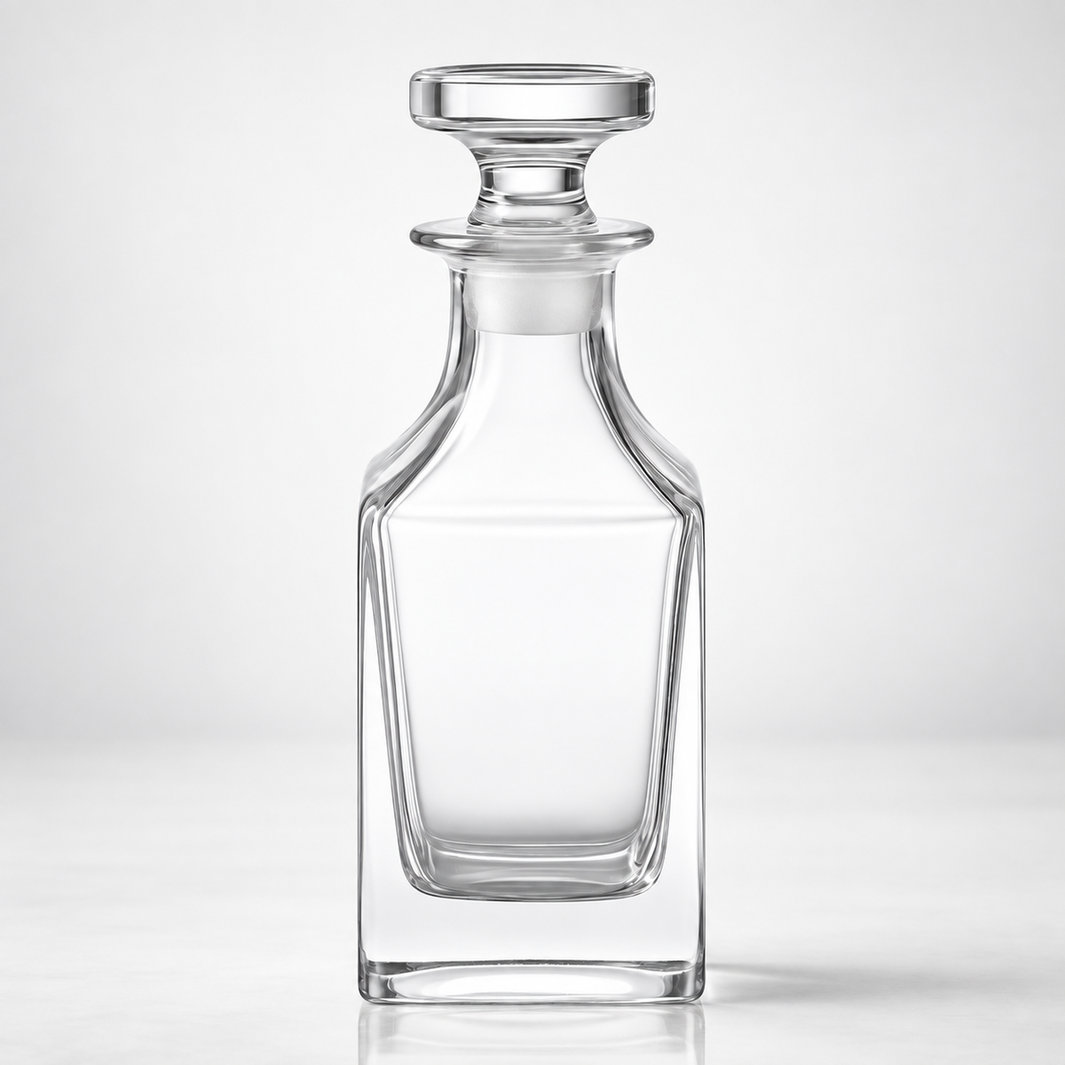 120ml Clear Glass Refillable Attar Container