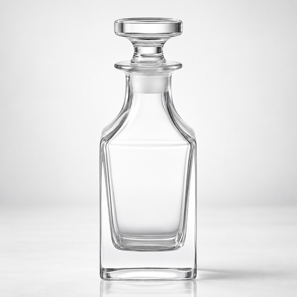 120ml Clear Glass Refillable Attar Container