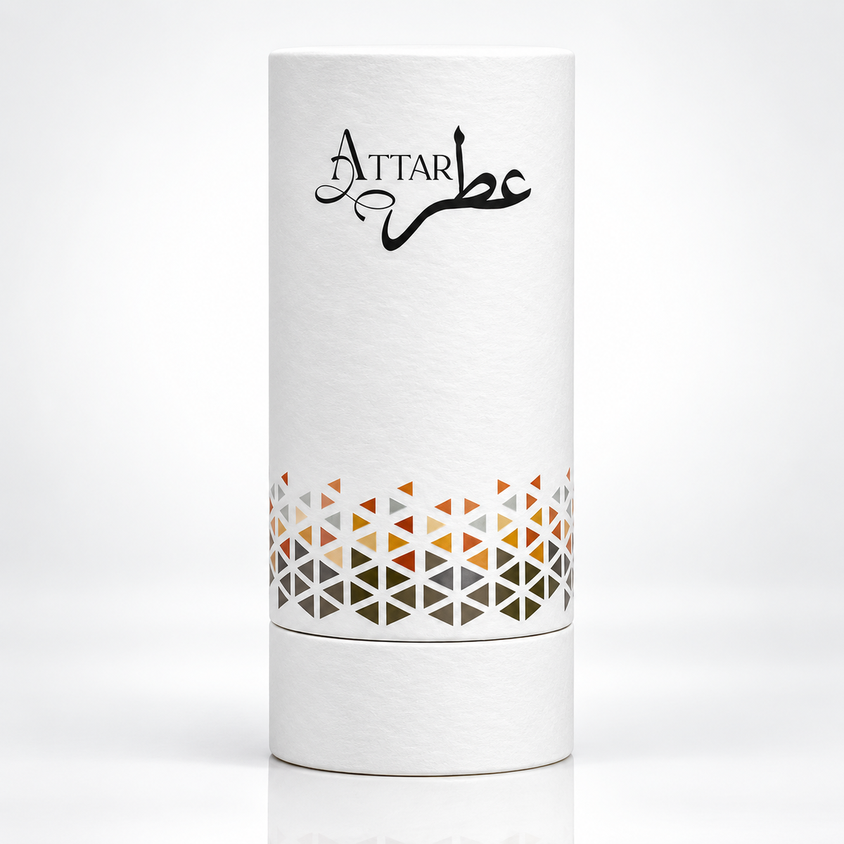 12ml Matte Cardboard Cylinder Empty Attar Box