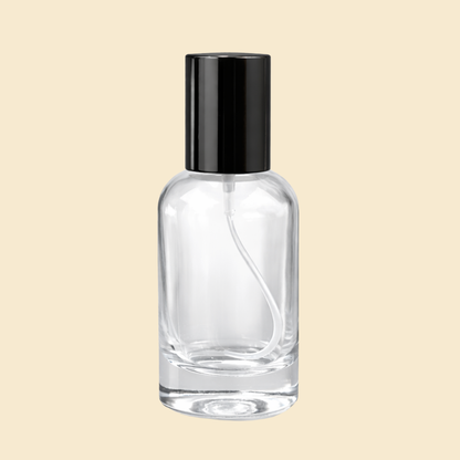 30ml Round Clear Glass Perfume Empty Bottle