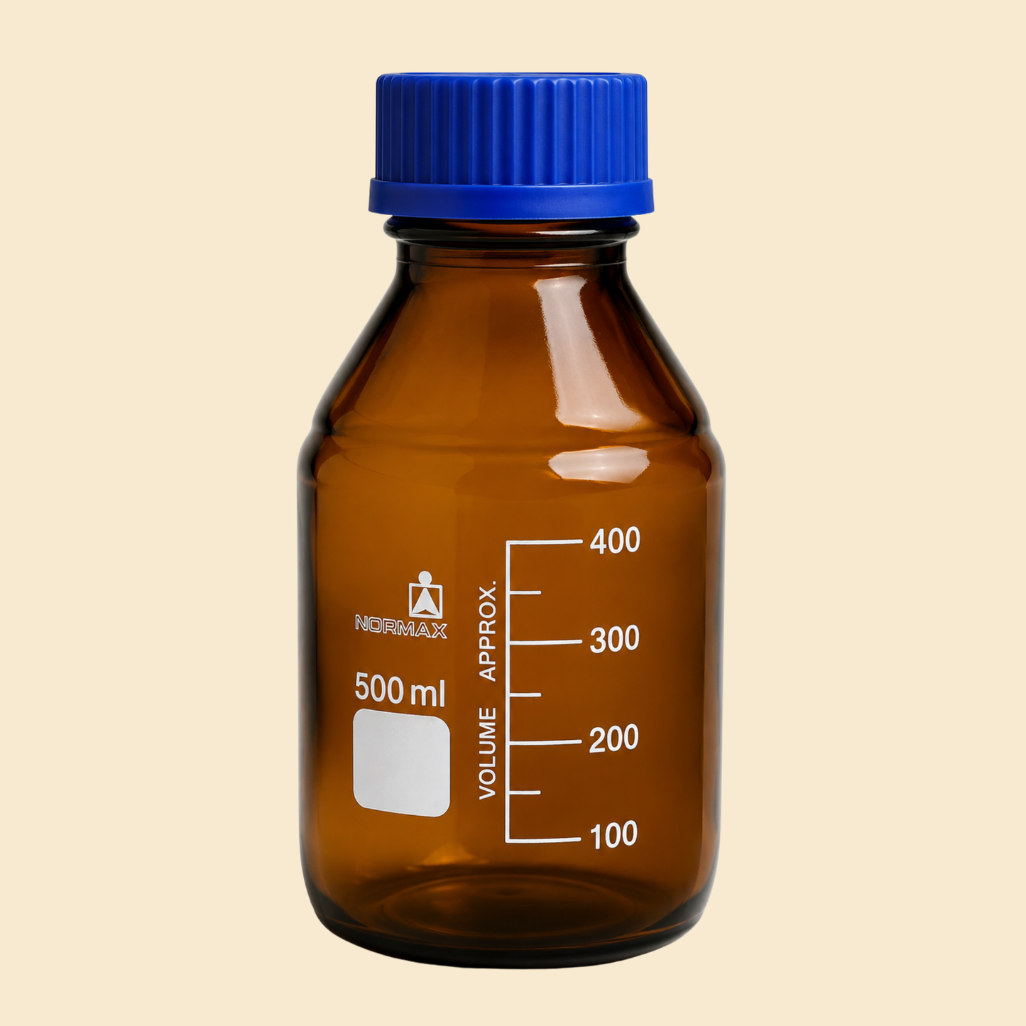 Amber Glass Reagent Bottles with Screw Cap – 100ml & 250ml