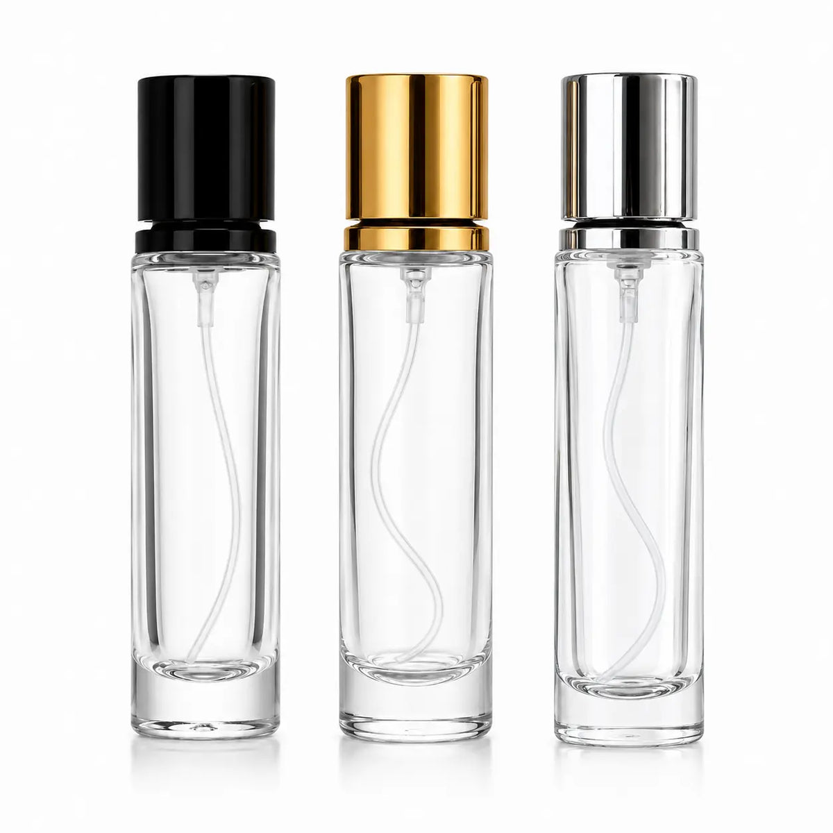 15ml Clear Glass Easy-Crimp Perfume Tester Bottle