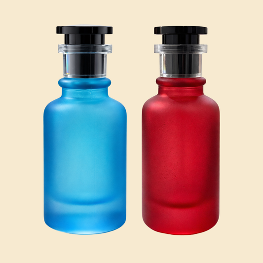 50ml Frosted Luxury Perfume Bottle LV Style