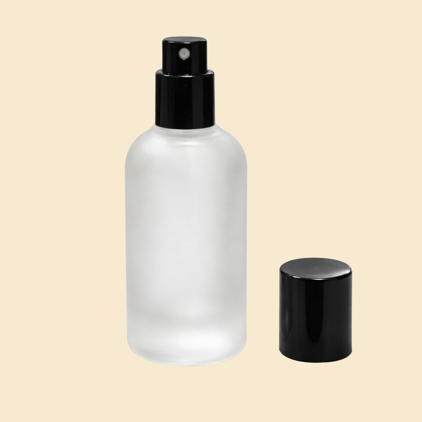 30ml Frosted Glass Round Empty Perfume Bottle