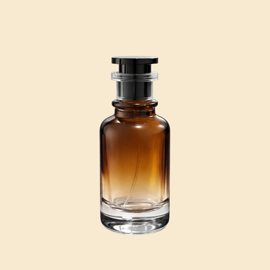 50ml Amber Gradient Luxury Perfume Bottle LV Style