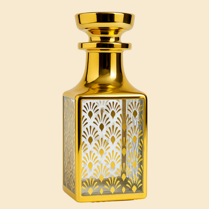 Golden Premium Empty Attar Container