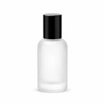 30ml Frosted Round Glass Refillable Spray Empty Perfume Bottle