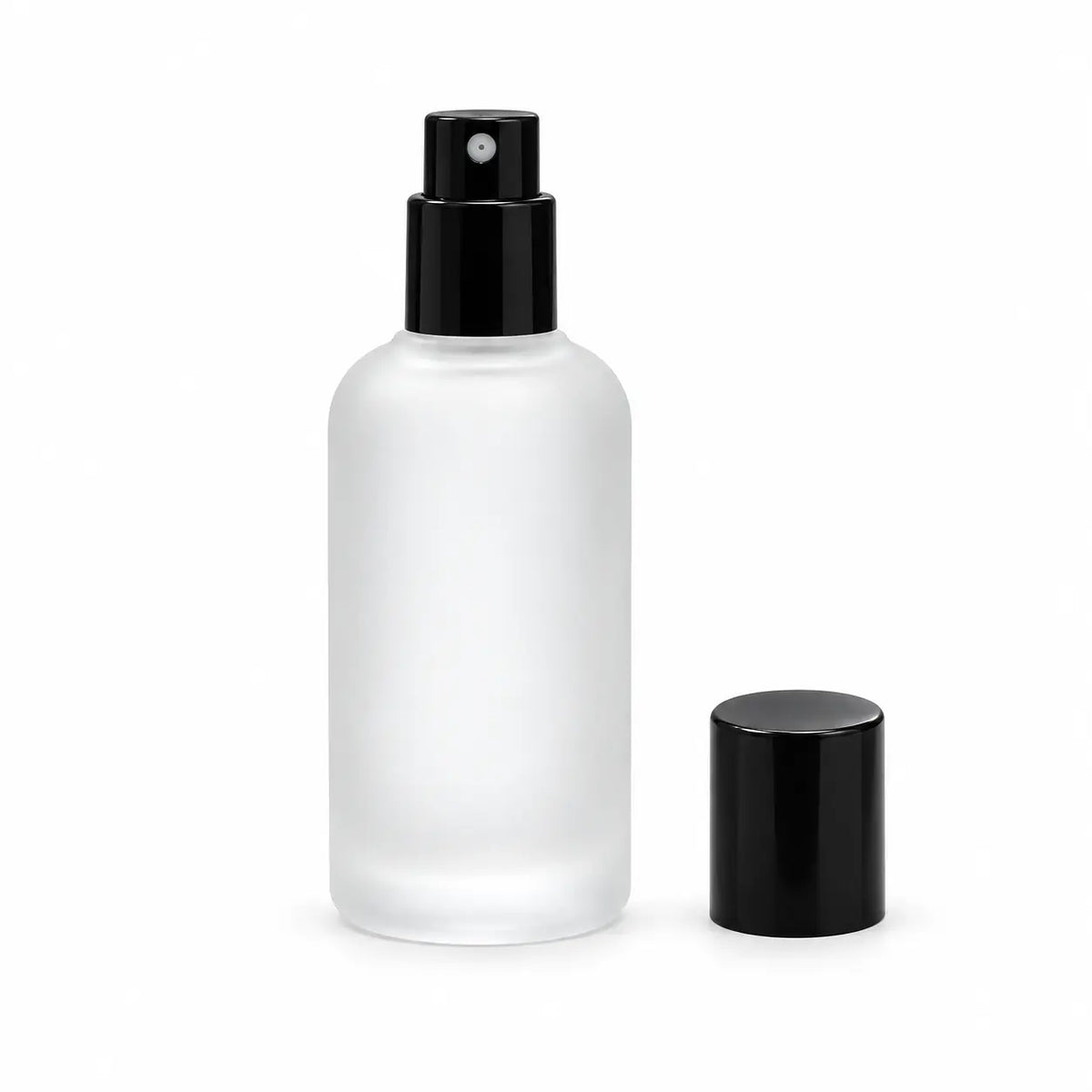 30ml Frosted Round Glass Refillable Spray Empty Perfume Bottle