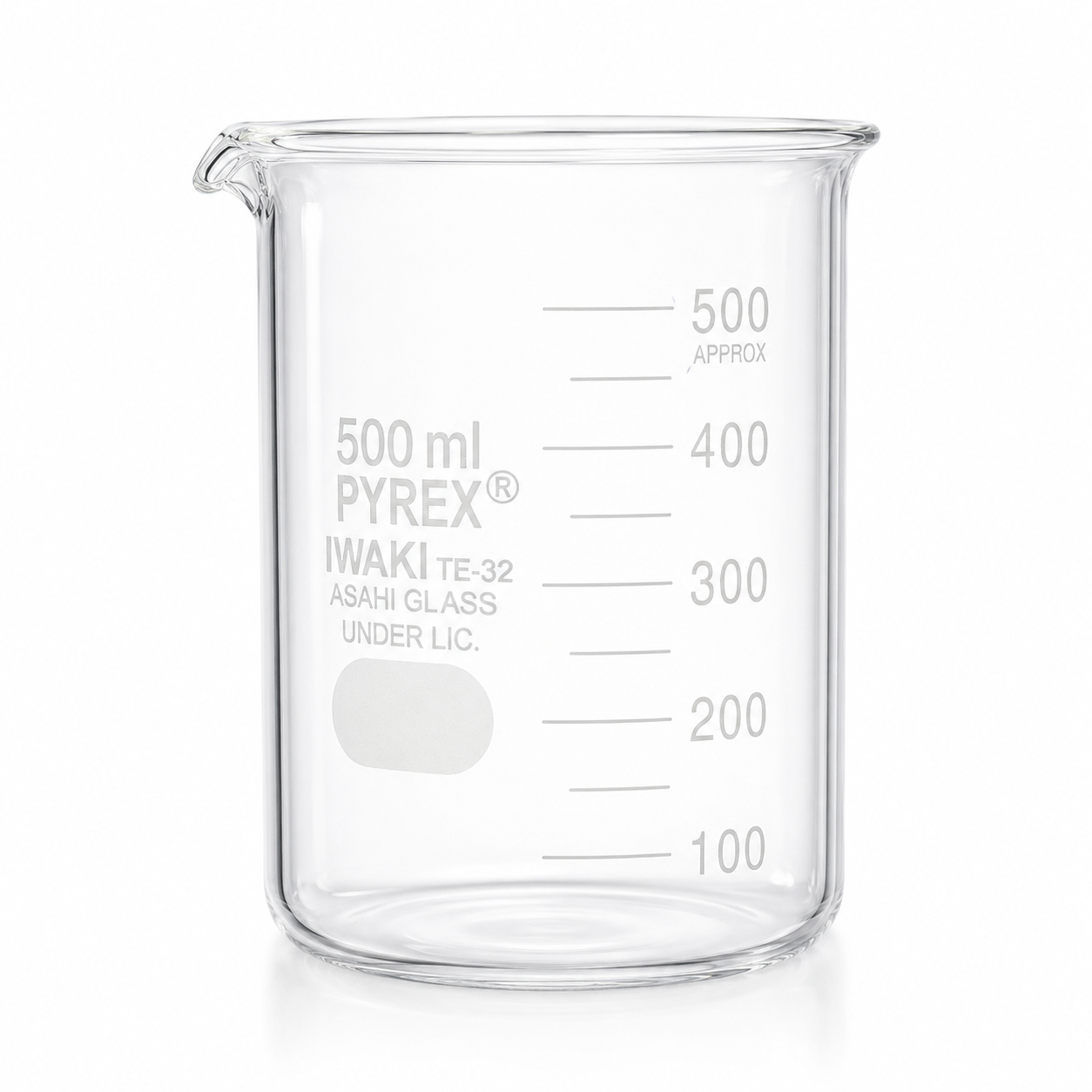 Glass Beaker - 100ml, 250ml, 500ml & 1000ml