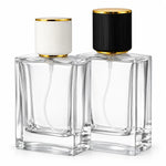 50ml Glass Premium-Cap Refillable Spray Empty Perfume Bottle