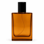 50ml Amber Glass Refillable Spray Empty Perfume Bottle
