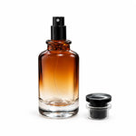 50ml Amber Gradient Classic Round Refillable Empty Perfume Bottle