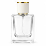 50ml Glass Premium-Cap Refillable Spray Empty Perfume Bottle