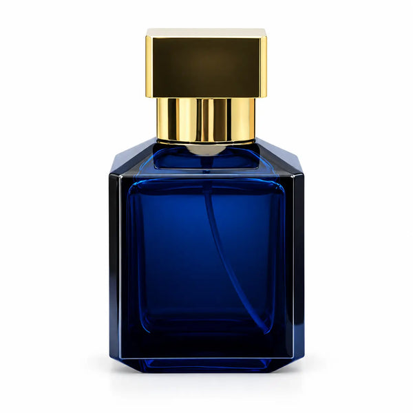 50ml Purple Faceted Glass Empty Perfume Bottle