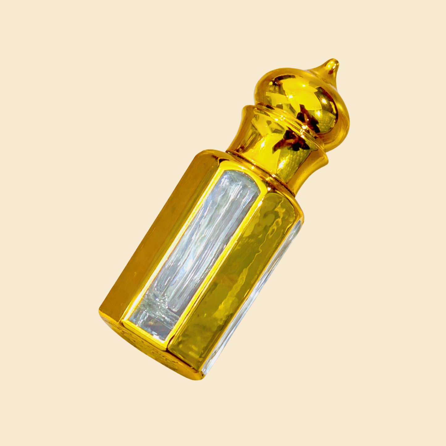 Luxury Royal Gold Arabic Empty Attar Bottle