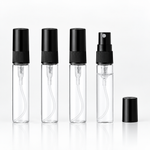 5ml Clear Glass Refillable Perfume Tester Bottle