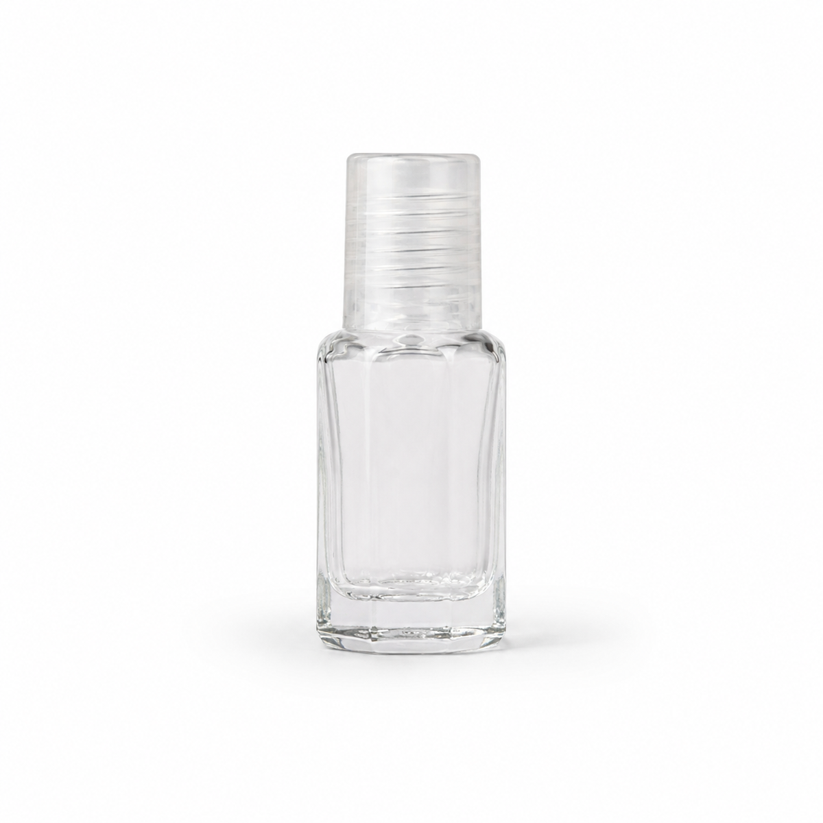 3ml, 6ml & 12ml Glass Plastic-Cap Attar Bottle