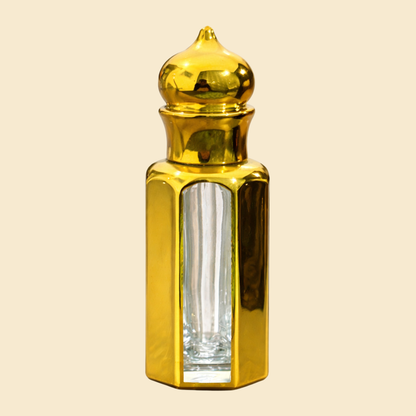 Luxury Royal Gold Arabic Empty Attar Bottle