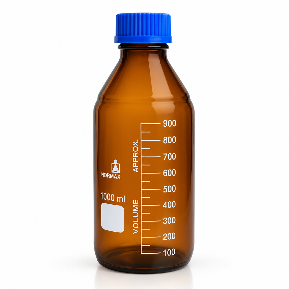 Amber Glass Reagent Bottles – 100ml, 250ml, 500ml & 1000ml