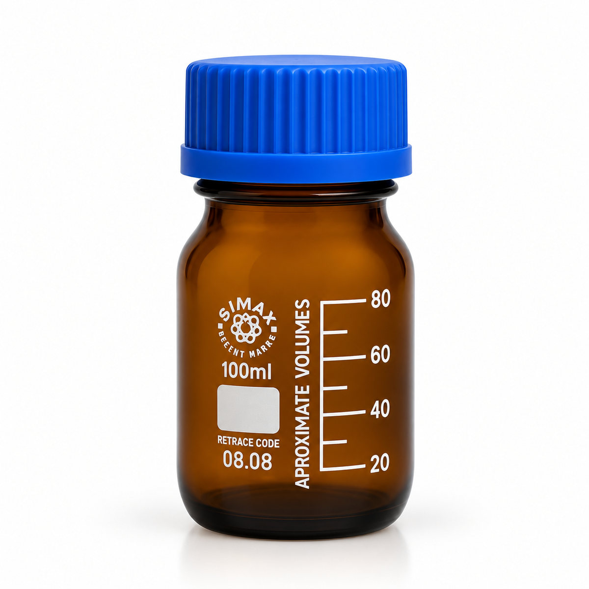 Amber Glass Reagent Bottles – 100ml, 250ml, 500ml & 1000ml