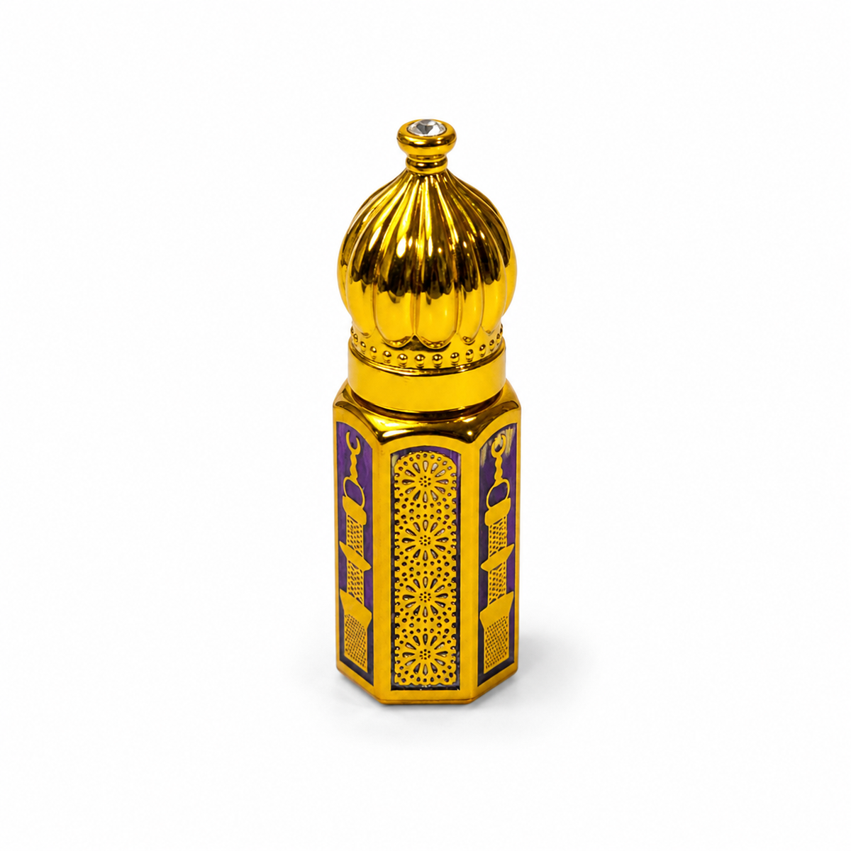 3ml, 6ml & 12ml Royal Gold Applicator Attar Bottle