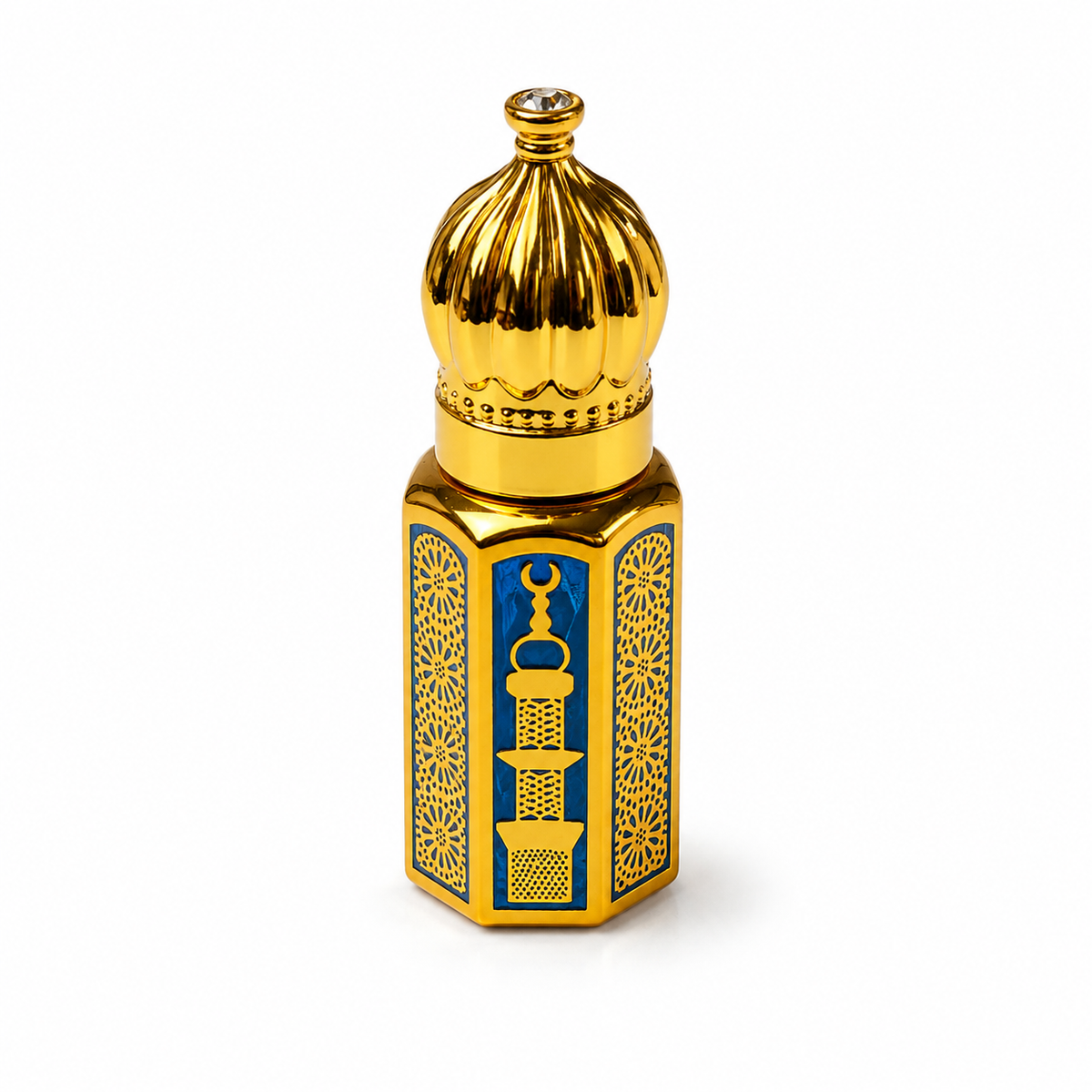 3ml, 6ml & 12ml Royal Gold Applicator Attar Bottle