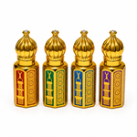 3ml, 6ml & 12ml Royal Gold Applicator Attar Bottle