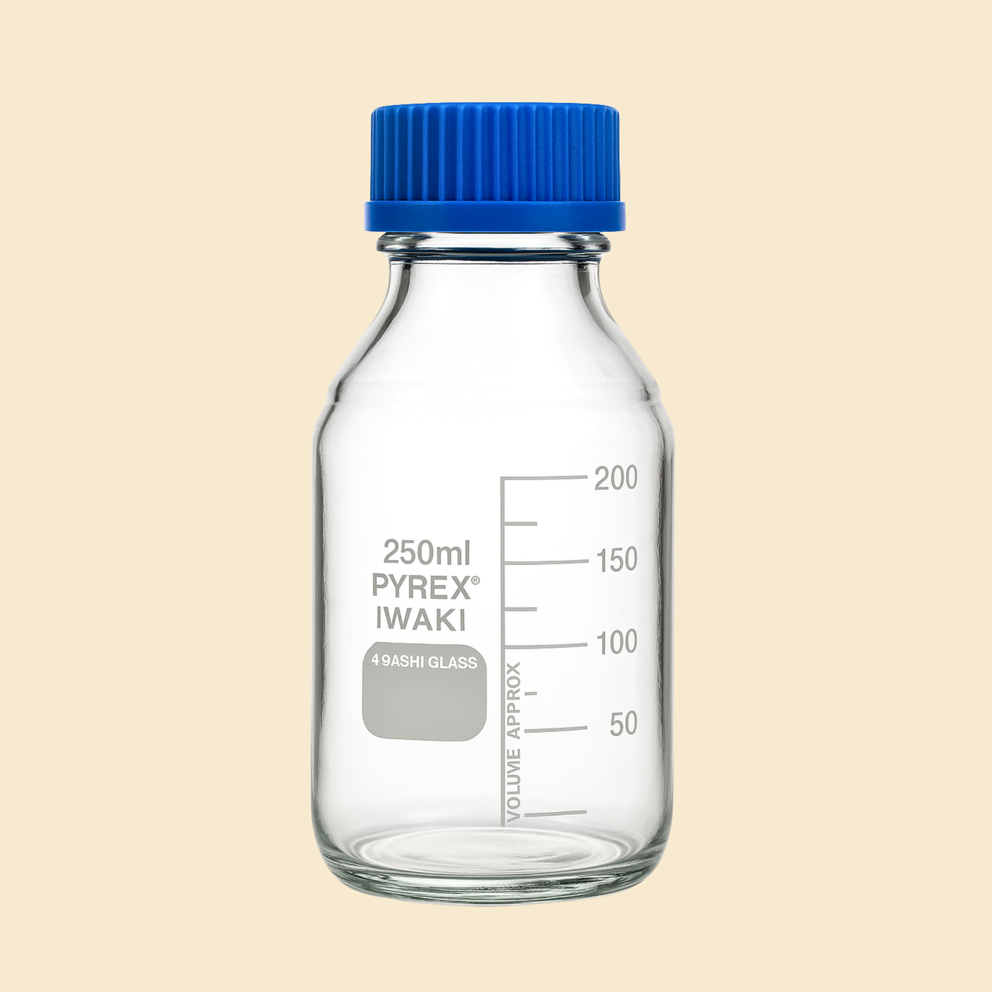 Clear Glass Reagent Bottles with Screw Cap – 250ml, 500ml, 1000ml