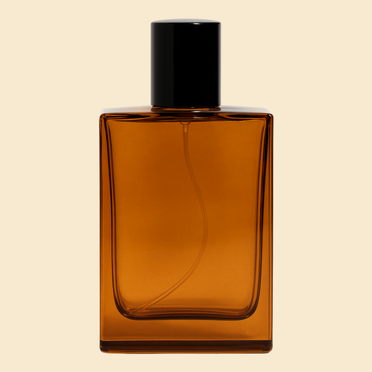 50ml Amber Glass Empty Perfume Bottle – Luxury Refillable Spray Bottles