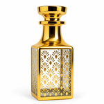 120ml Refillable Golden Glass Attar Container