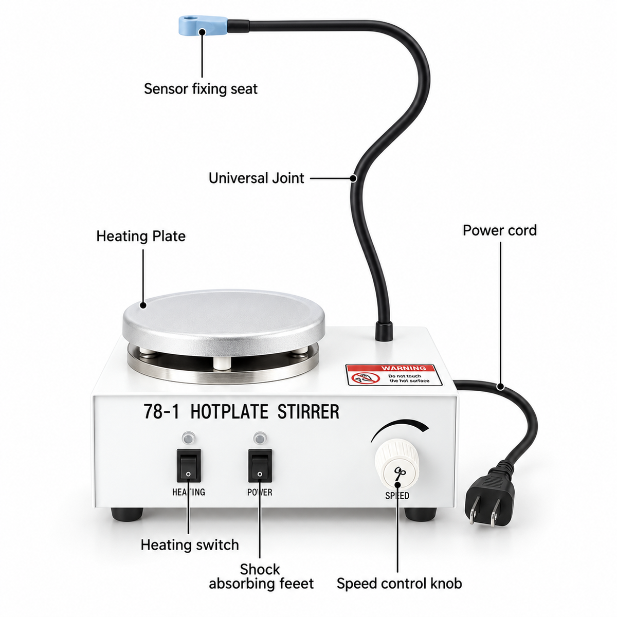 Hot Plate Magnetic Stirrer for Perfume Making