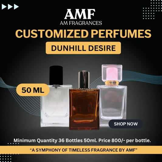 DUNHILL DESIRE 50 ML (CUSTOMISED PERFUME 36 BOTTLES PACK)