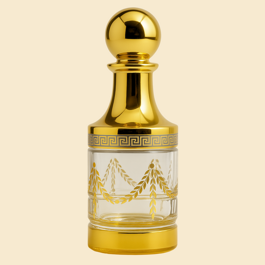 Golden Premium Empty Attar Container